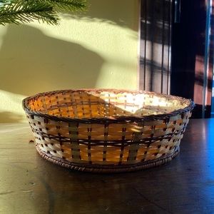 Vintage Decorative woven basket
